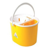 ValueX Plastic Mop Bucket With Wringer 15 Litre Yellow - 0907011 DD
